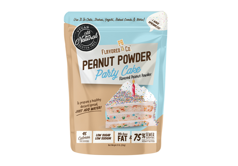 birthday cake flavored peanut powder
