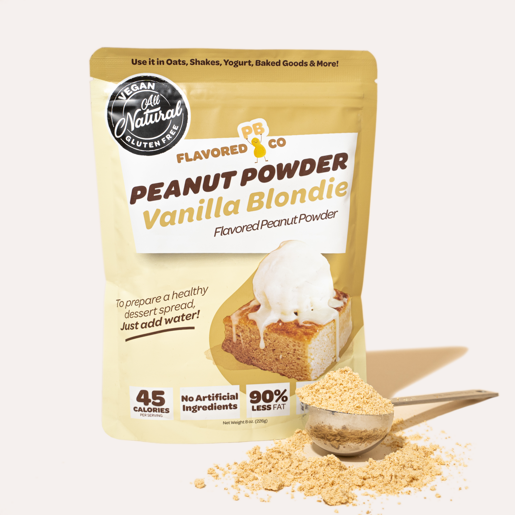 Vanilla Blondie Flavored Peanut Powder