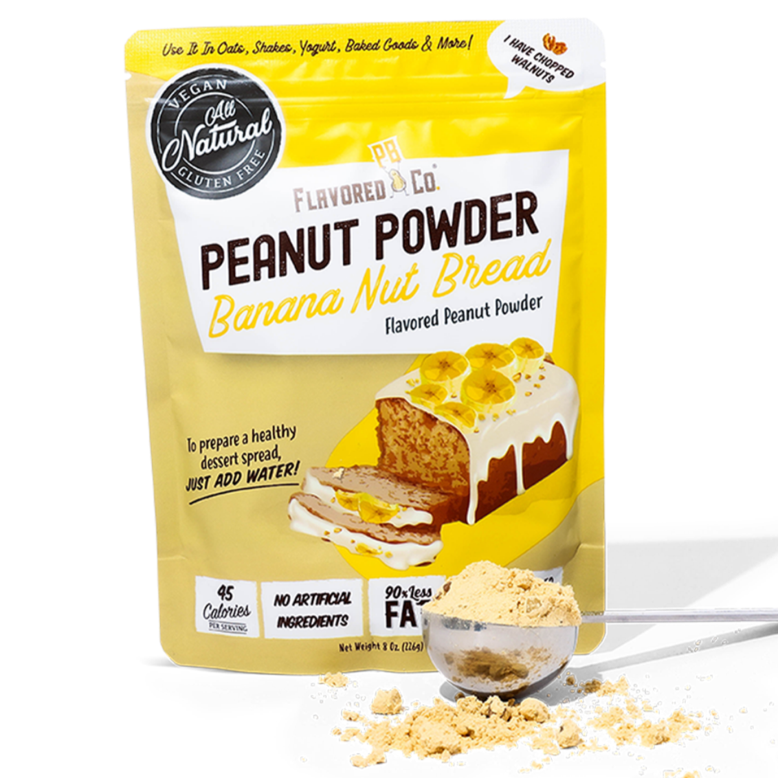 Banana Nut Bread Flavored Peanut Powder