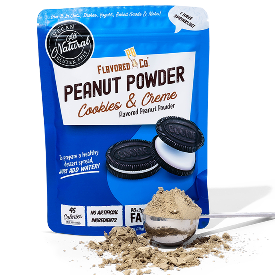 Cookies &amp; Creme Flavored Peanut Powder