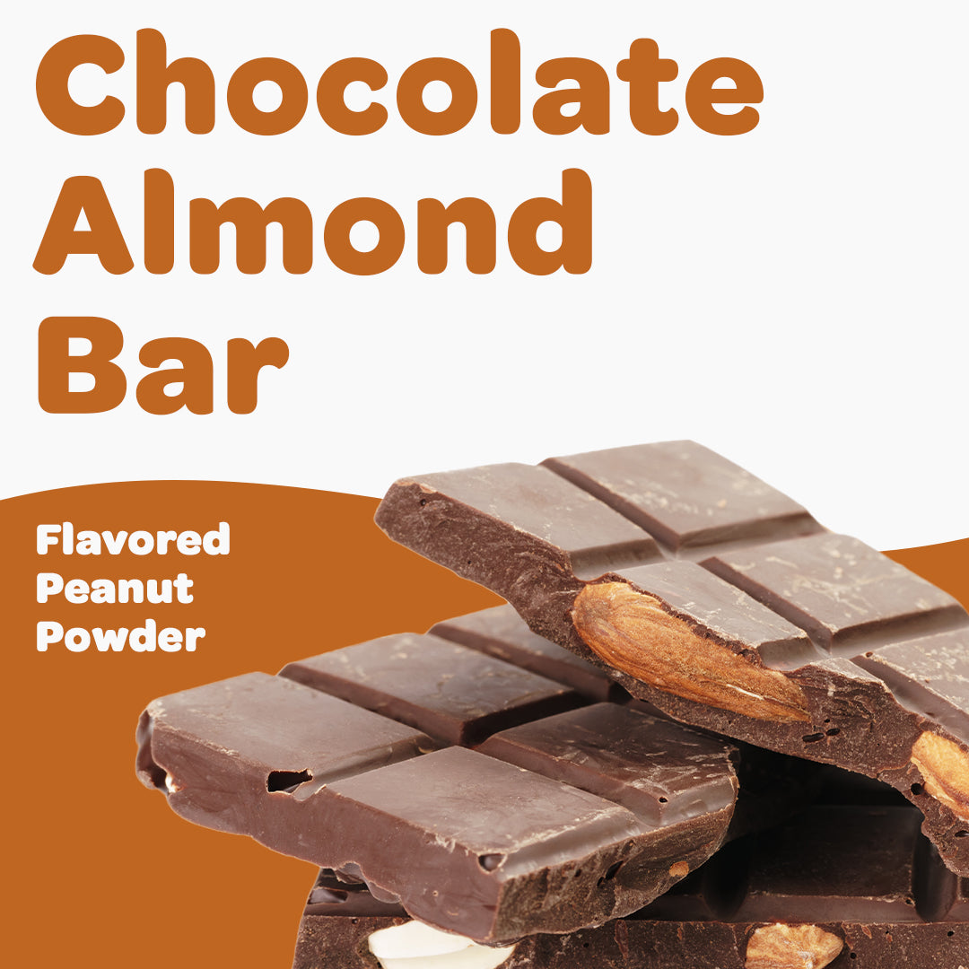 Chocolate Almond Bar Flavored Peanut Powder